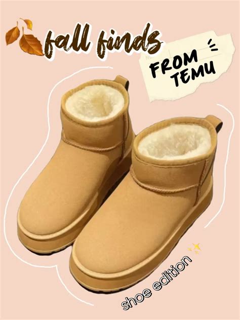 temu ugg dupes